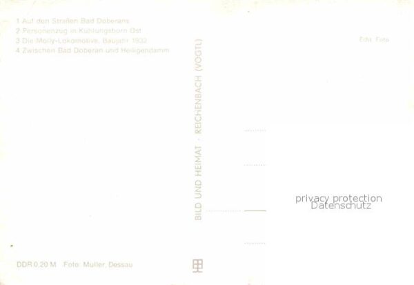 Lokomotive Bäderbahn Bad Doberan Kühlungsborn – Bild 2