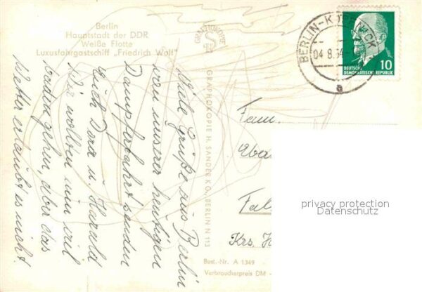 Motorschiffe Friedrich Wolf Berlin Weisse Flotte – Bild 2