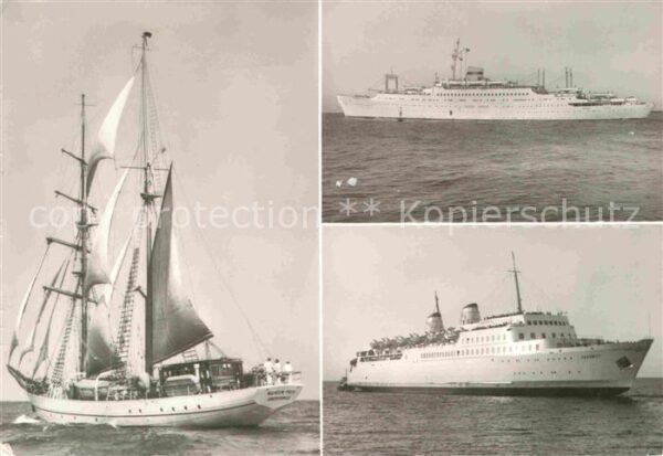Schiffe Ships Navires MS Völkerfreundschaft Fährschiff Sassni