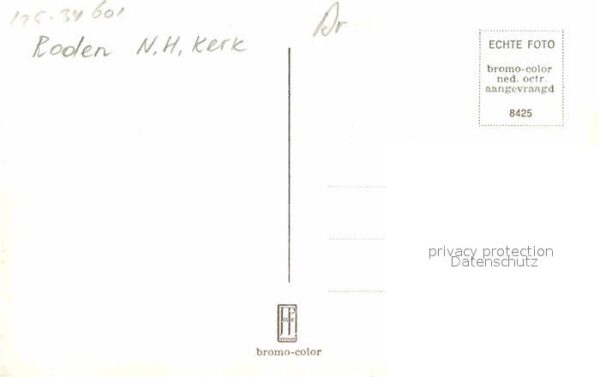 Roden Netherlands NH Kerk Kirche – Bild 2