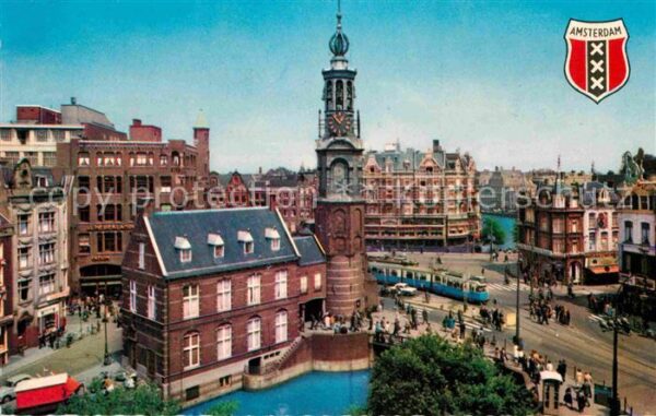 Amsterdam Niederlande Muntplein Platz