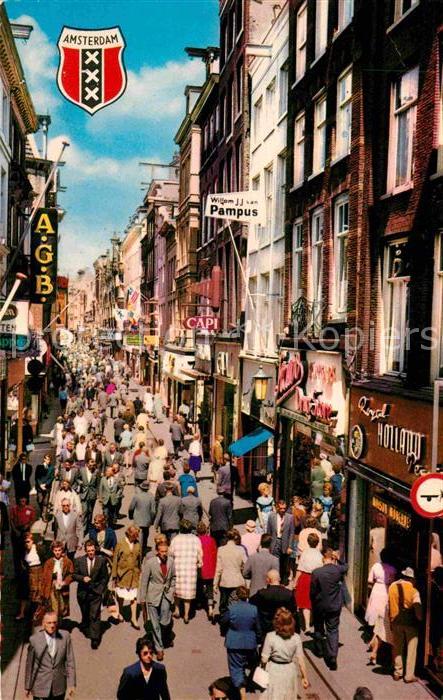 Amsterdam Niederlande Kalverstraat