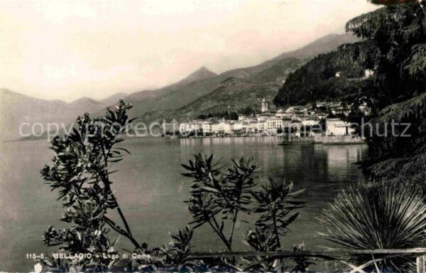 Bellagio Lago di Como Panorama Comer See