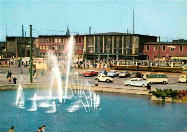 Dortmund Hauptbahnhof Wasserspiele