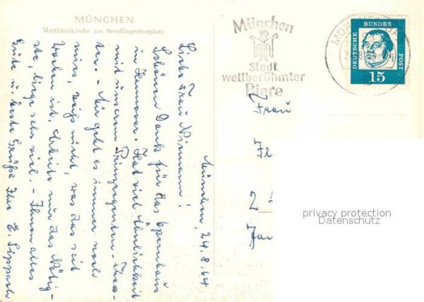 Muenchen Matthäuskirche am Sendlingertorplatz Fo – Bild 2