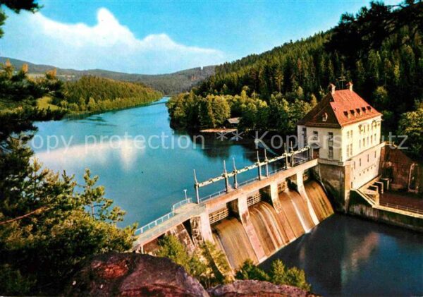 Hoellensteinsee Perle des Bayerischen Waldes Stausee Kr
