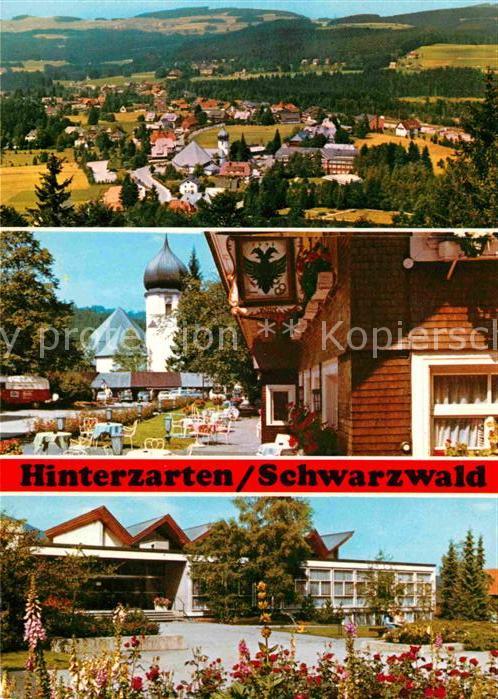 Hinterzarten Höhenluftkurort Wintersportplatz Schwar