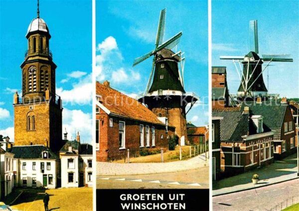 Winschoten Kirche Windmühlen