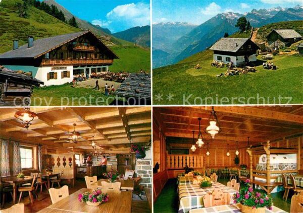 Tall Schenna Stafellhütte am Hirzer Berggasthaus Alp