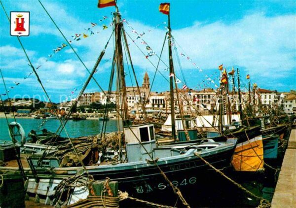 Palamos Puerto Hafen Fischerboote