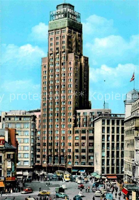 Antwerpen Anvers Meirplaast en Boerentoren