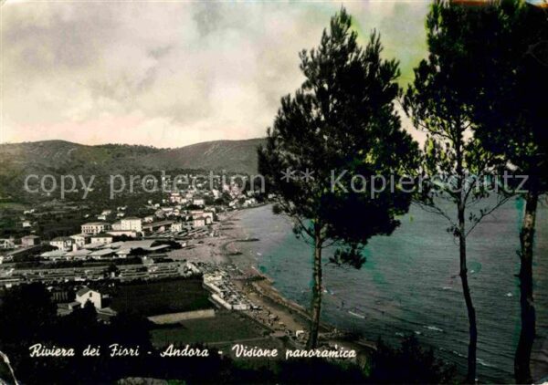 Andora Visione panoramica Riviera dei Fiori