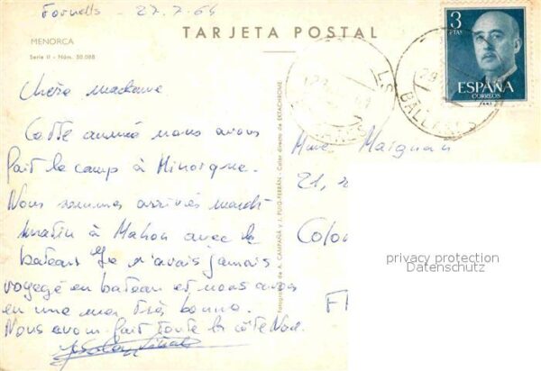 Menorca Teilansichten Küstenstädte Serie II Num – Bild 2