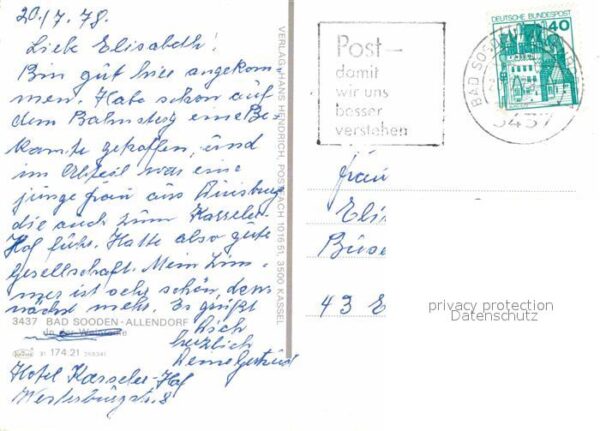 Bad Sooden-Allendorf In der Weinreihe Brunnen – Bild 2