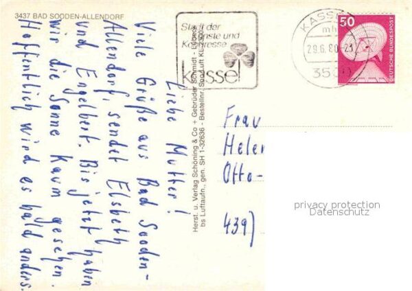 Bad Sooden-Allendorf Fliegeraufnahme – Bild 2
