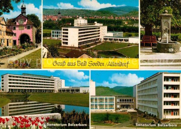 Bad Sooden-Allendorf Tor Sanatorium Brunnen
