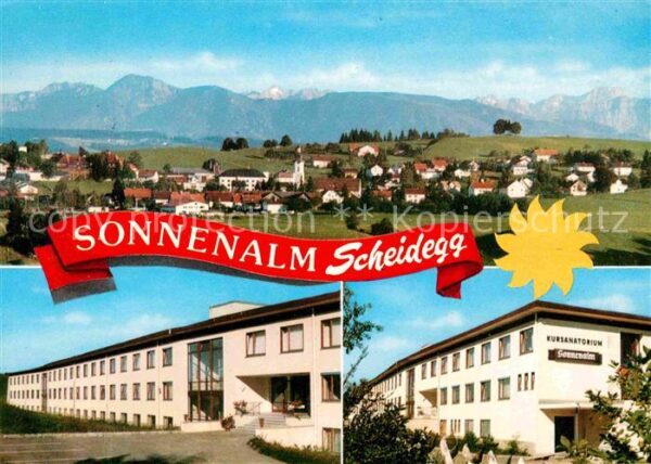 Scheidegg Allgaeu Kursanatorium Sonnenalm Allgäuer Alpen