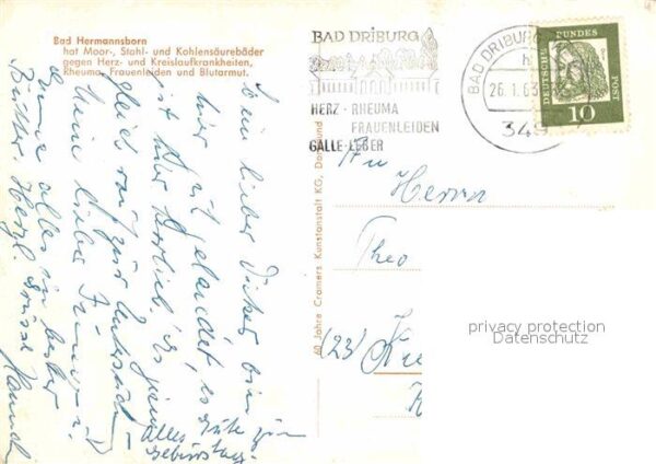 Bad Hermannsborn Kurhaus Park Pavillon – Bild 2