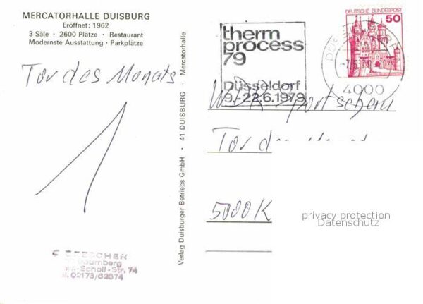 Duisburg Ruhr Mercatorhalle Hochhaus – Bild 2