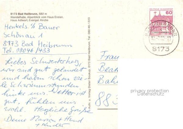 Bad Heilbrunn Wandelhalle Haus Enzian Alpenblick Haus – Bild 2