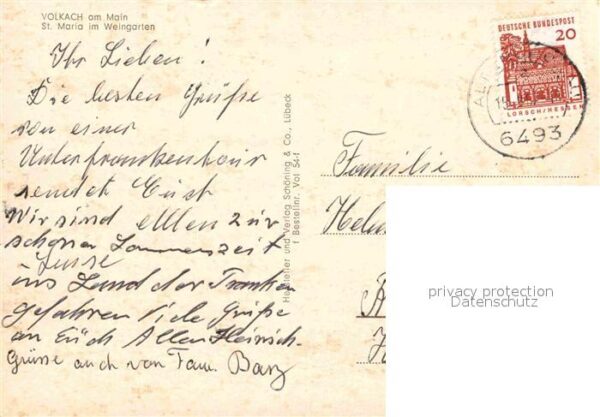 Volkach St Maria im Weingarten Wallfahrtskirche – Bild 2