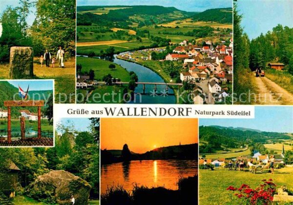 Wallendorf Eifel Panorama Deutsch Luxemburgischer Naturp