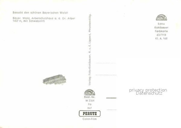 Arberschutzhaus Panorama Bayerischer Wald – Bild 2