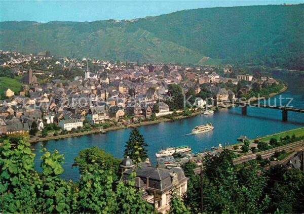 Traben-Trarbach Panorama Wein und Kurstadt an der Mosel