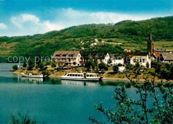 Einruhr Hotel Pension Seemöwe Bootsanlegestelle