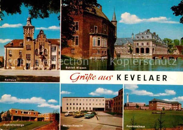 Kevelaer Rathaus Schloss Wissen Jugendherberge M