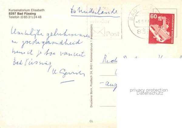 Bad Fuessing Kursanatorium Elisabeth – Bild 2