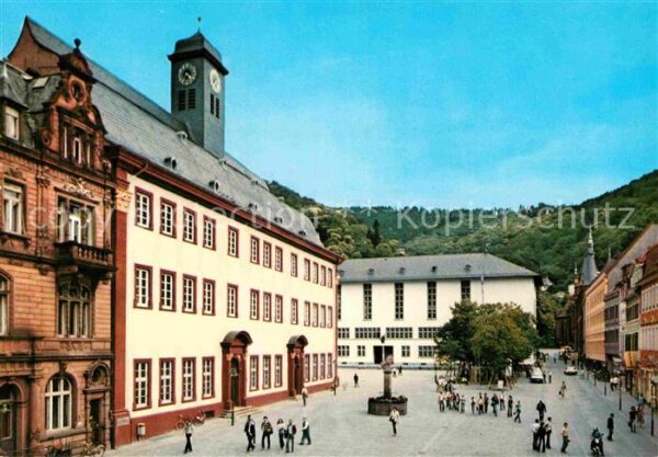 Heidelberg Neckar Alte und Neue Universität