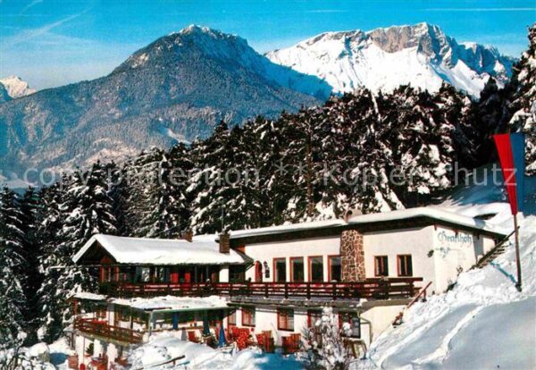 Obersalzberg Alpengasthaus Terrassencafe Grafelhöhe