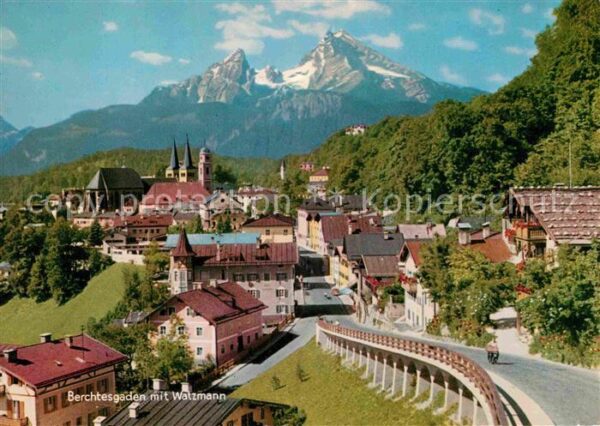 Berchtesgaden mit Watzmann Alpen