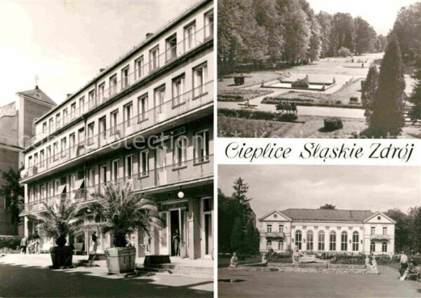 Cieplice Slaskie Zdroj Sanatorium Park Pawilon