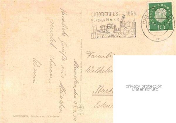 Muenchen Stachus mit Karlstor – Bild 2