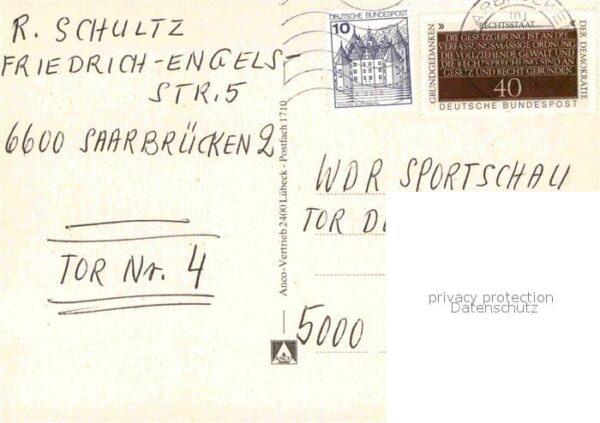 Saarbruecken Stadtzentrum Stadttheater Saarpartie Be – Bild 2