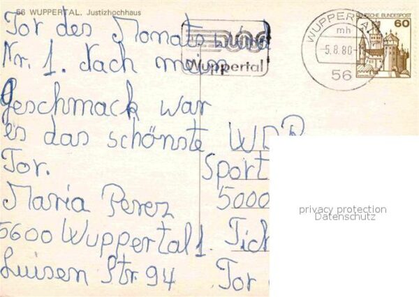 Wuppertal Justizhochhaus Schwebebahn – Bild 2