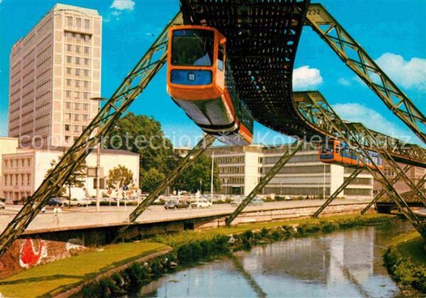 Wuppertal Schwebebahn Hochhaus
