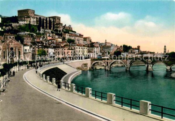 Verona Veneto Ponte Romano Chiesa Santo Stefano Brück