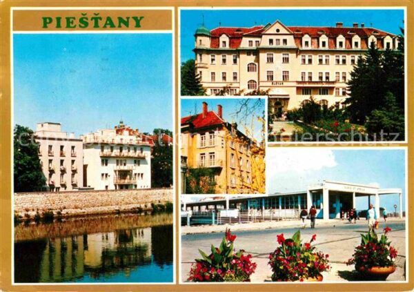 Piestany Liecebne domy Pavla Livia Slovan a Anna