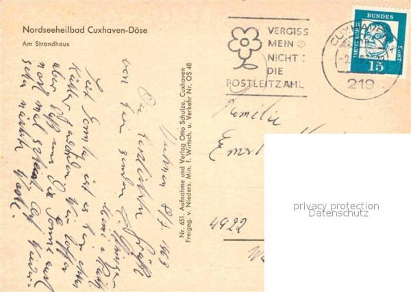 Doese Nordseeheilbad Strandhaus Fliegeraufnah – Bild 2