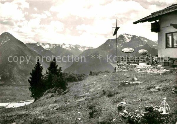 Mayrhofen Zillertal Gasthaus Bergrast am Penken gegen Trist