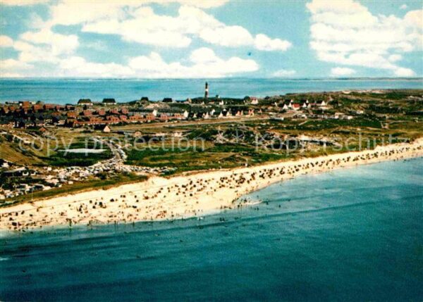 Hoernum Sylt Nordseebad Fliegeraufnahme