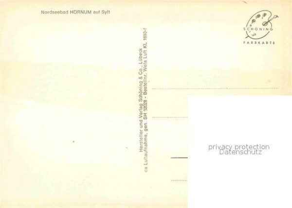 Hoernum Sylt Nordseebad Fliegeraufnahme – Bild 2