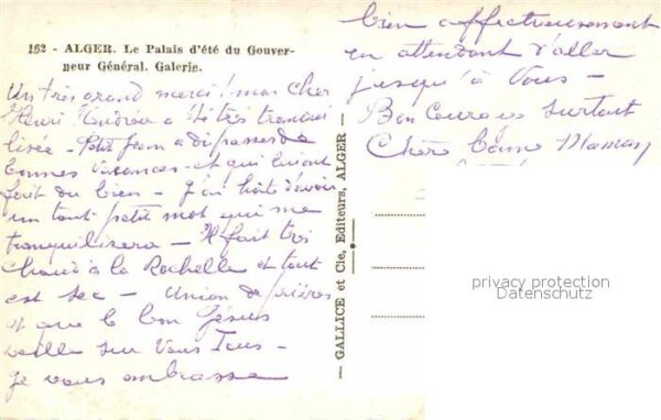 Alger Algerien Palais d_ete du Gouverneur General Gale – Bild 2