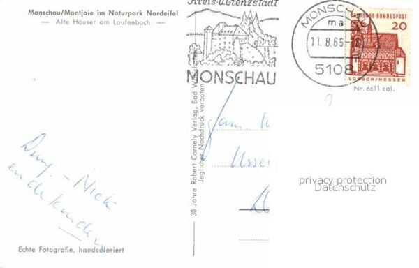 Monschau Altes Häuser am Laufenbach Altstadt – Bild 2