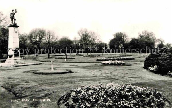 Ashington Northumberland Hirst Park Monument