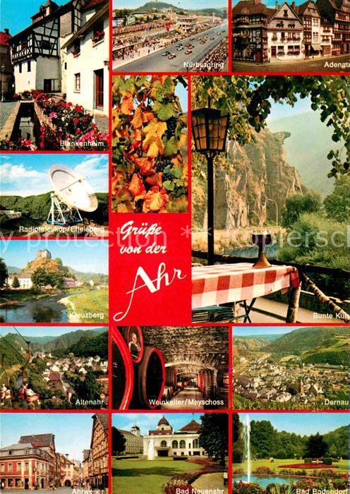 Blankenheim Ahr und Umgebung Panorama Ahrtal Weinanbau