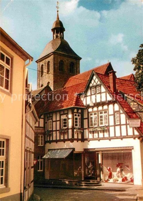 Tecklenburg Gasse Altstadt Kirchturm
